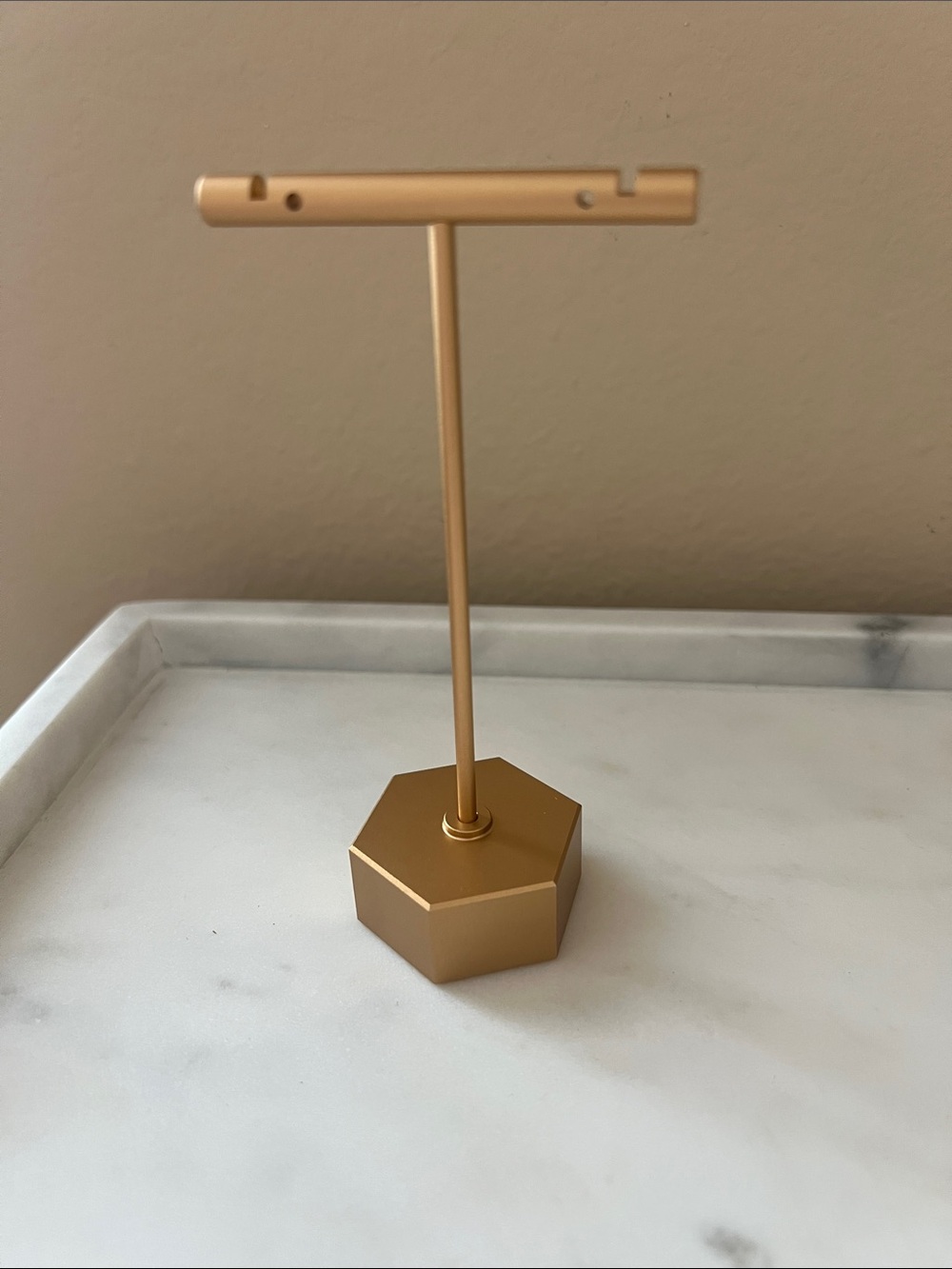 Earring Display Stand - Modern Hex Base